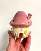Mushroom house pink