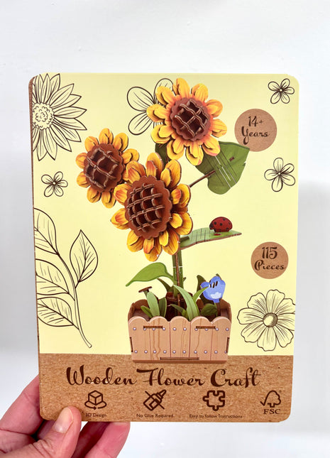 Woodcraft sunflower