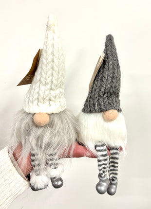 Knitted Gonk with dangly legs