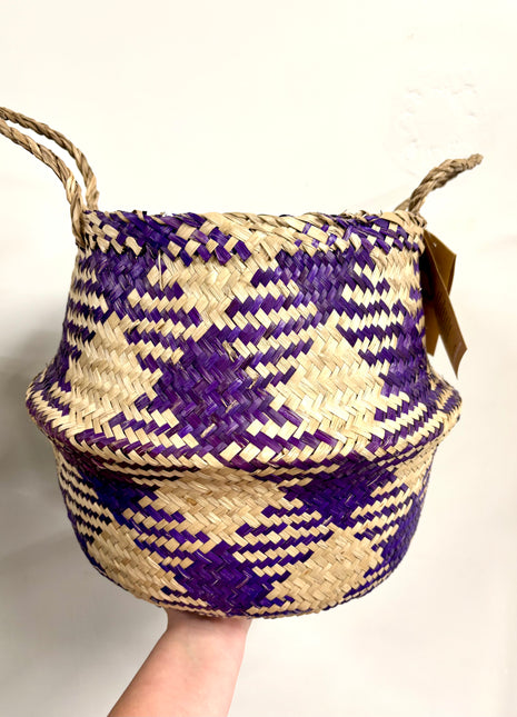 Purple basket