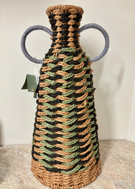 Wicker vase