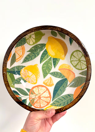 Citrus bowl large white