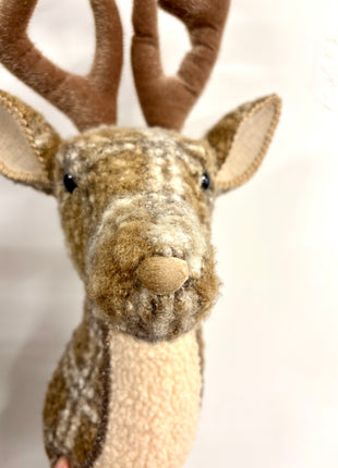 Gold checked Reindeer