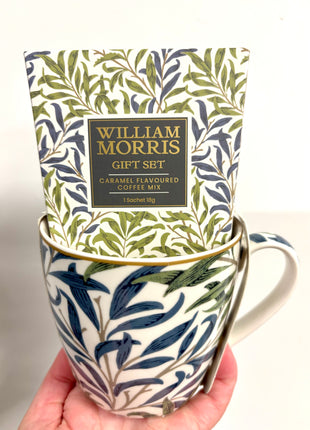 William Morris mug and coffee set