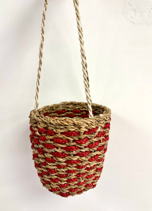 Orange hanging basket