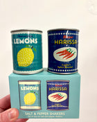 Lemon salt and pepper shakers