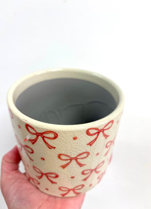 Bow plant pot small