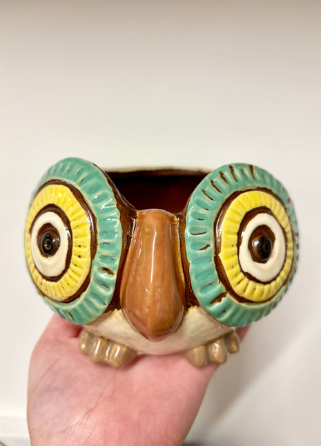 Owl planter