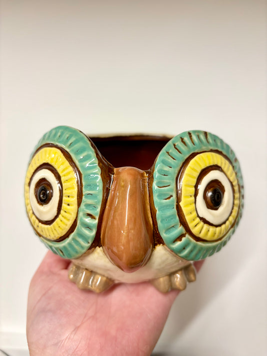 Owl planter