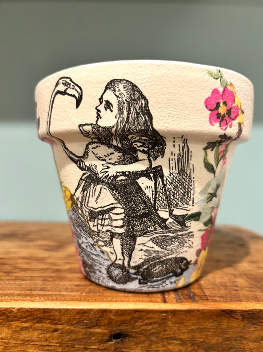 Alice in Wonderland Pot