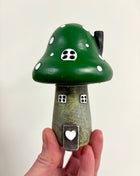 Mushroom house green