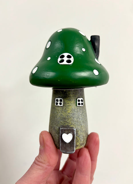 Mushroom house green