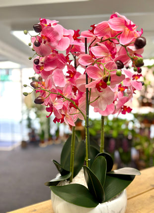 Faux Pink Orchid