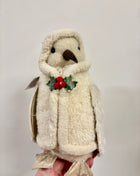 Penguin in fluffy coat