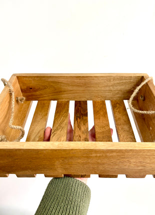 Wooden tray