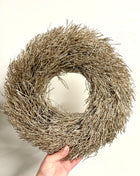 Glitter gold wreath