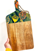 Citrus chopping board dark