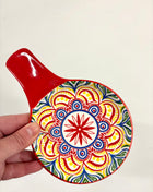 Tuscany spoon rest Red