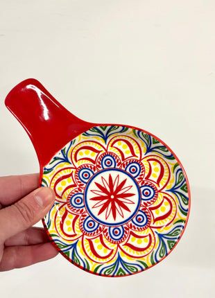 Tuscany spoon rest Red