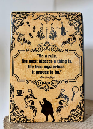 Sherlock Holmes book vase/planter