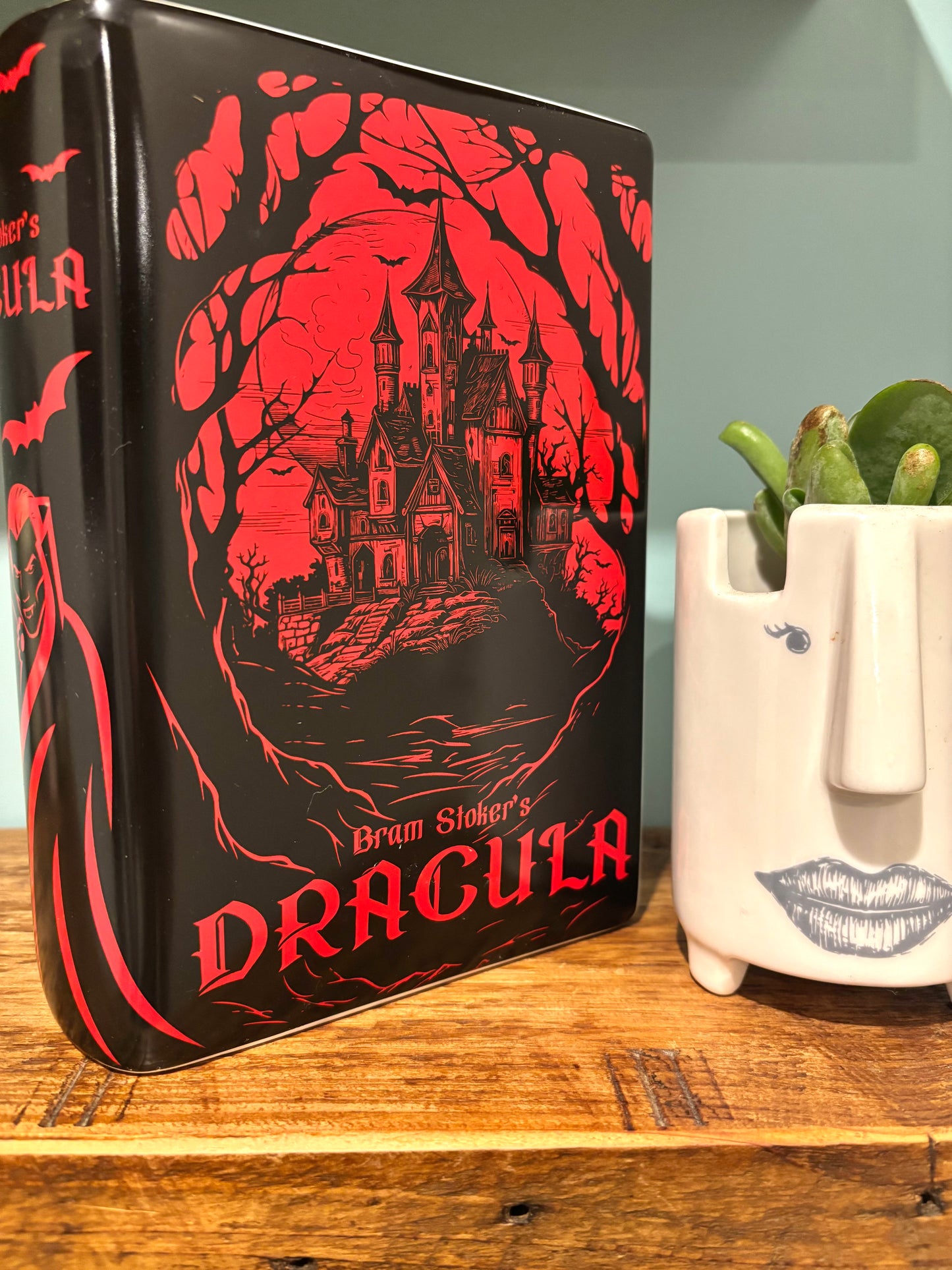 Dracula Book Vase/Planter