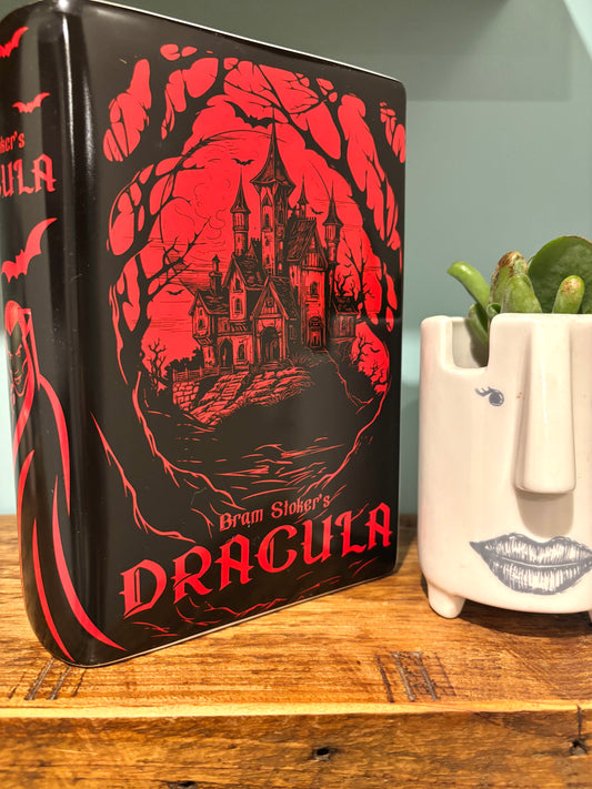 Dracula Book Vase/Planter