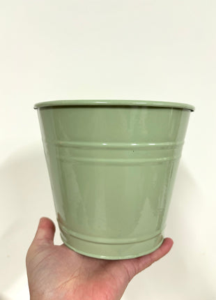 Tin planters