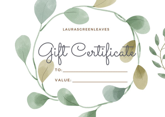 House Plants by Laura Gift Card